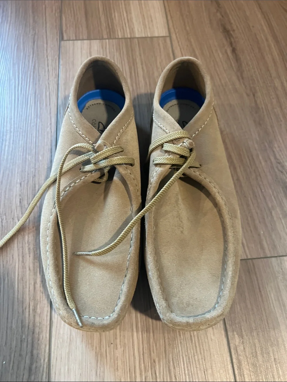 Clark’s Men's Suede Wallaby’s Casual Shoes in Tan